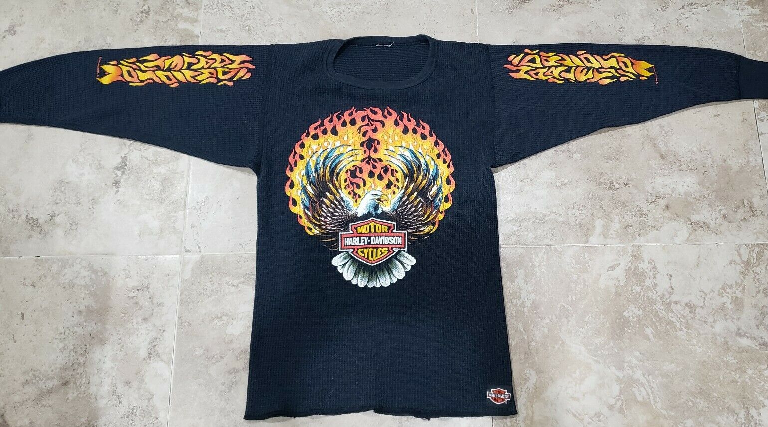 Vintage 90s Harley Davidson Long Sleeve T Shirt