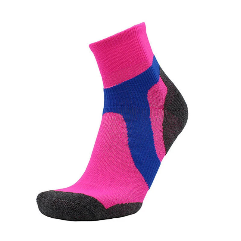 Pro Men Women Compression Running Cotton Ankle Socks Gym Basketball Sports Socks - Image 4 of 4