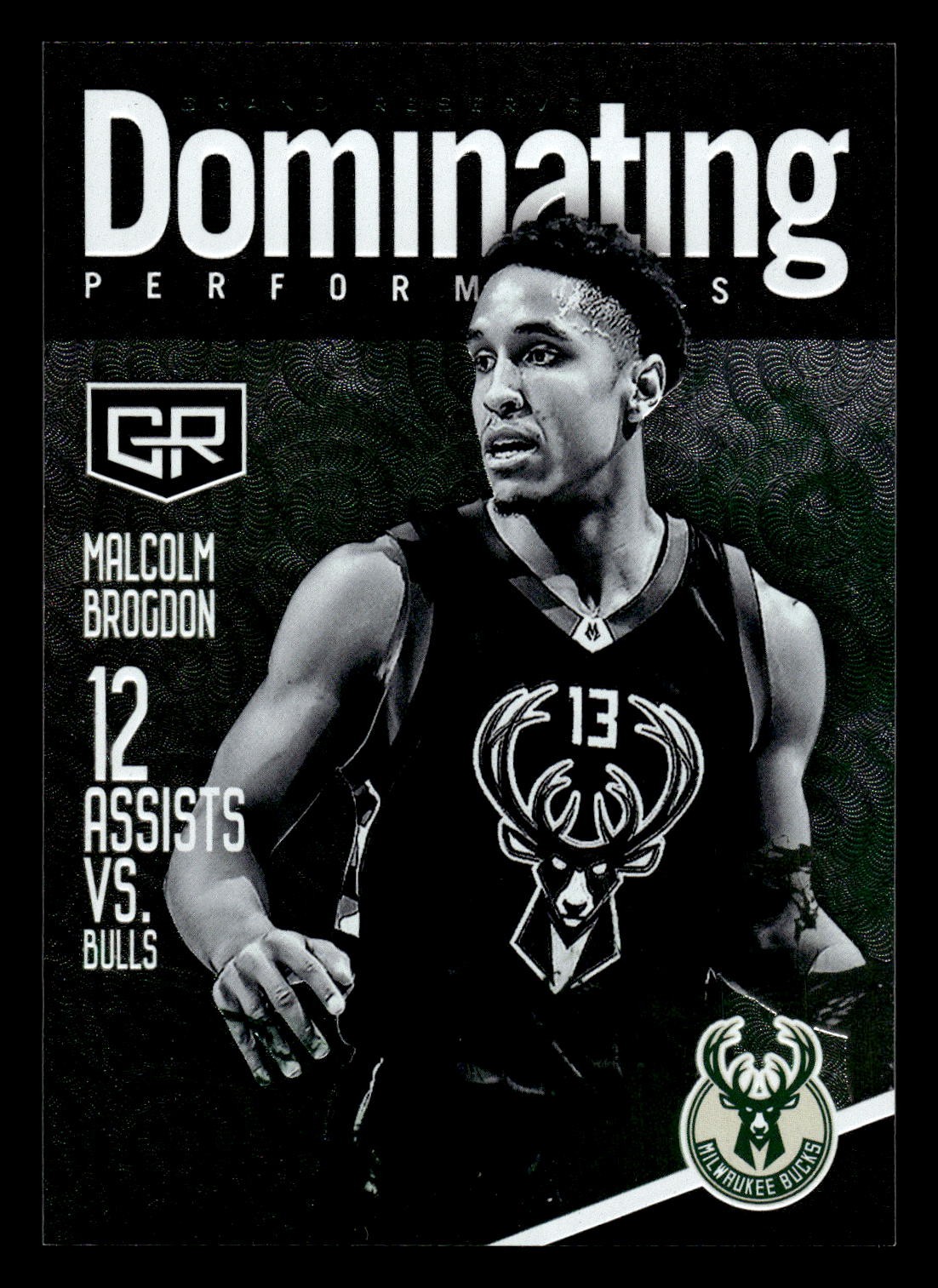 2016-17 Panini Grand Reserve #25 Malcolm Brogdon Dominating Performances