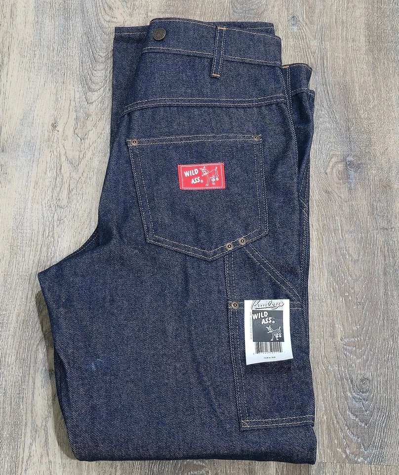 NWT Bailey's Wild Ass Mens Double Front Jeans Size 32 x 30 Carpenter Logger USA - Image 1 of 4