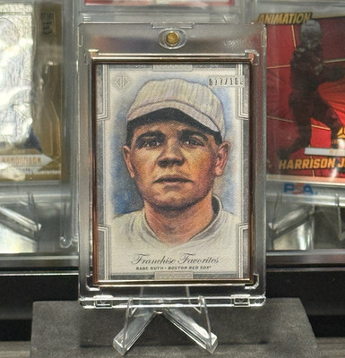 2019 Topps Transcendent Franchise Favorites Reproductions #FFR-BR Babe Ruth /100