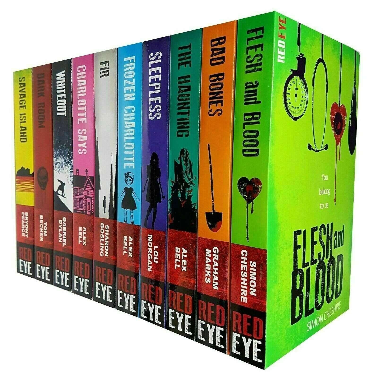 B&Q - Red Eye Series Collection 10 Books Set (Flesh And Blood Bad BonesThe Haunting SleeplessFrozen CharlotteFir Charlotte - Image 7