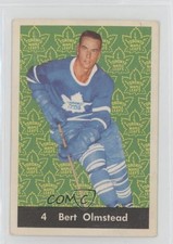 1961-62 Parkhurst Bert Olmstead #4 HOF 0da0