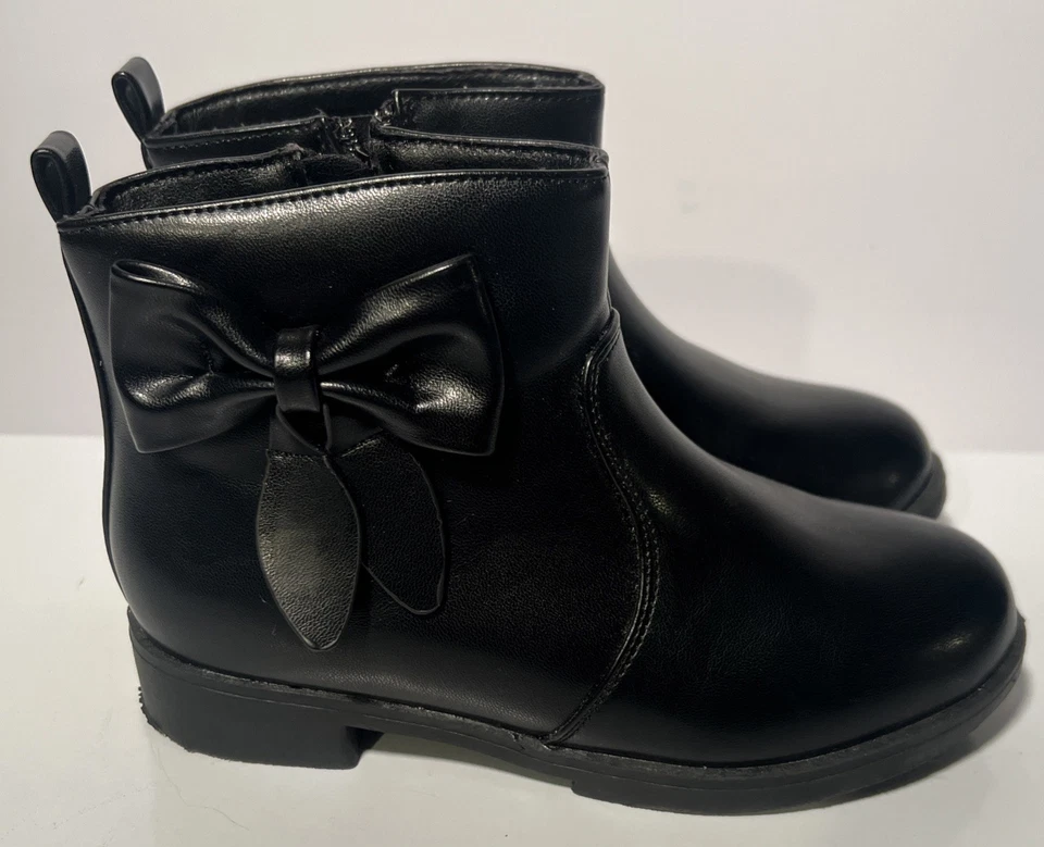 PANDANINJIA Niño Niña Sofía Dulces Botas Moño Cremallera Lateral Talla 1 Foto 4 de 4