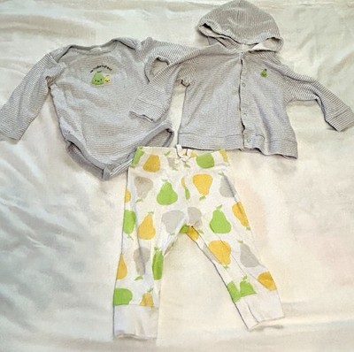 6-12 Month Baby Toddler clothes Pears 5 Pieces