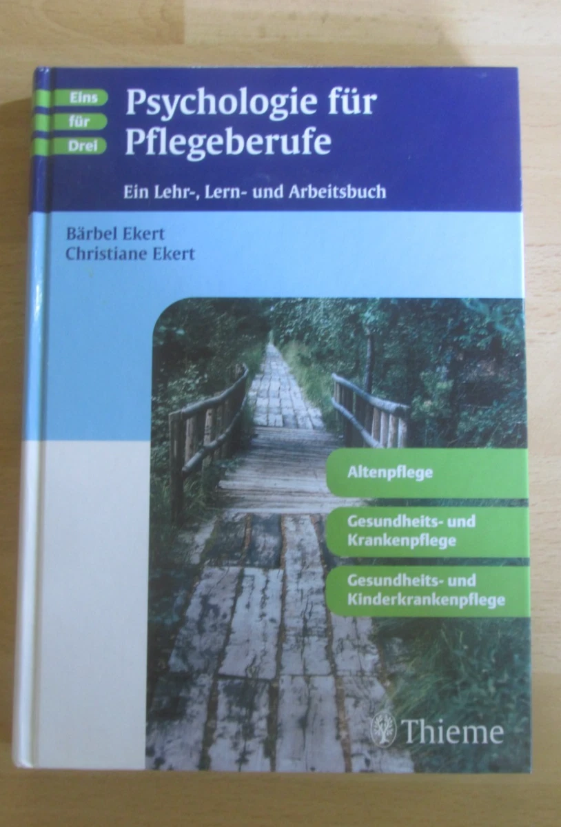 Lehrbuch Psychologie Pflege Berufe Grundwissen Altenpflege Krankenpflege Kinder