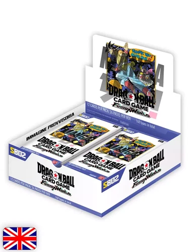 Dragon Ball Fusion World SB-02 Manga Box di Buste 02 TCG Sealed Nuovo ENG