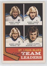 1974-75 O-Pee-Chee Garry Unger Pierre Plante #197 0da0