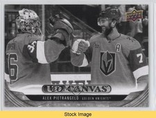 2024 Upper Deck Series 2 UD Canvas Black & White Alex Pietrangelo #C158 READ f6d