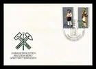 Dr Jim Stamps Ddr Parade Uniforms Of Mining & Smelting Industry 2V Set Fdc