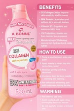 A Bonne Milk Power Lightening Lotion with Collagen, 500ml