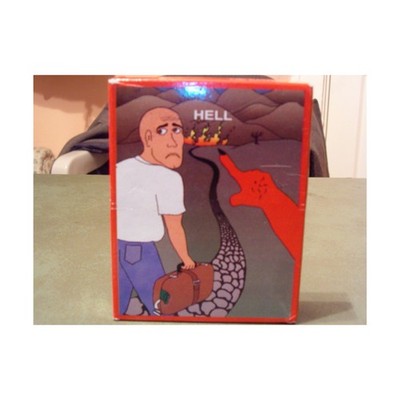 Over the Edge Cardgame You Go To Hell! Box Fair/NM