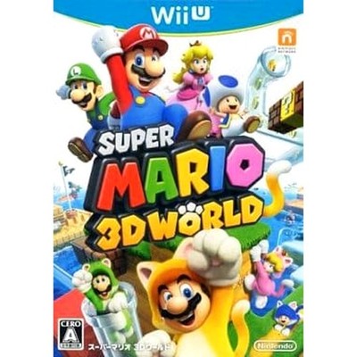 Super Mario 3D World Nintendo Wii U NTSC-J CIB Digital Manual