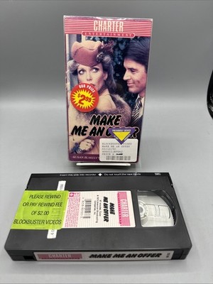 Make Me An Offer VHS Susan Blakely Patrick O'Neal Edie Adams Stella Stevens 1979