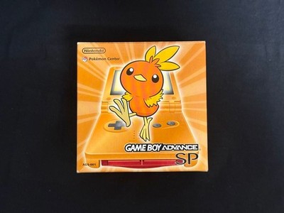 New Nintendo GBA SP Torchic Edition Pokemon Center Achamo Console