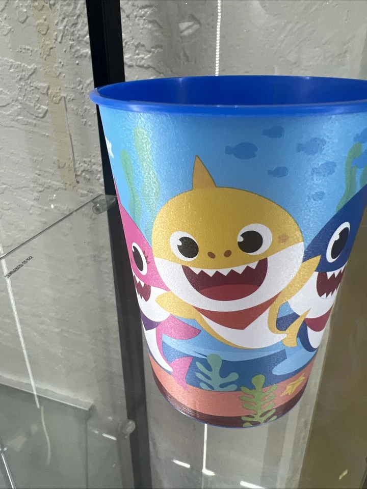 2 Pack Lot Baby Shark Designware 16oz Party Cups Plastic Favor Stadium Keepsake - Image 3 of 4
