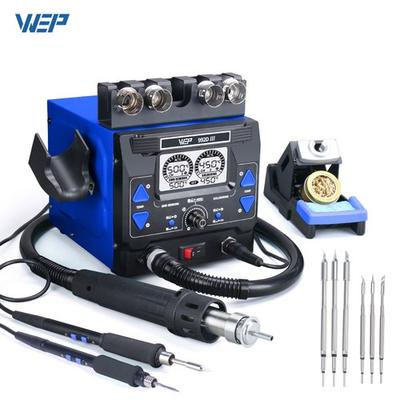 #ad WEP 992D III Digtial soldering Station kit Hot Air Gun rework station C210 245 $289.99