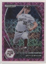 2021 Panini Prizm Draft Picks Pink Velocity Prizm Bryce Miller #PDP113 0p0