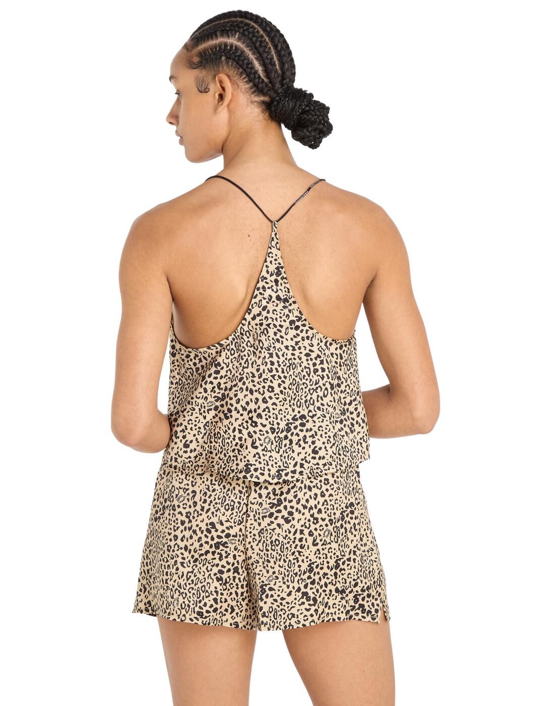 XS - 8 Tommy Hilfiger TJ Essentials Satin Cami And Short Set Lounge PJs image 2