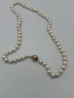 Ole Lynggaard Solid Gold Clasp With Pearls
