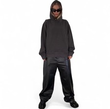 Oversized grey hoodie unisex Ayr relaxed fit Size XL