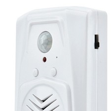USB/Battery Powered Motion Sensor Alarm MP3 Audio Player Infrared Induction