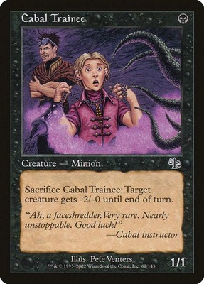 CABAL TRAINEE X 4 E/X+ JUDGMENT MAGIC THE GATHERING