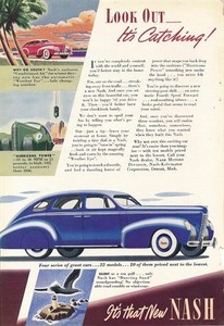 Magazine Ad - 1938 - Nash