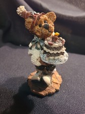 Boyds Bears Figurine 2275 M Harrison's Birthday, 1995 No Box