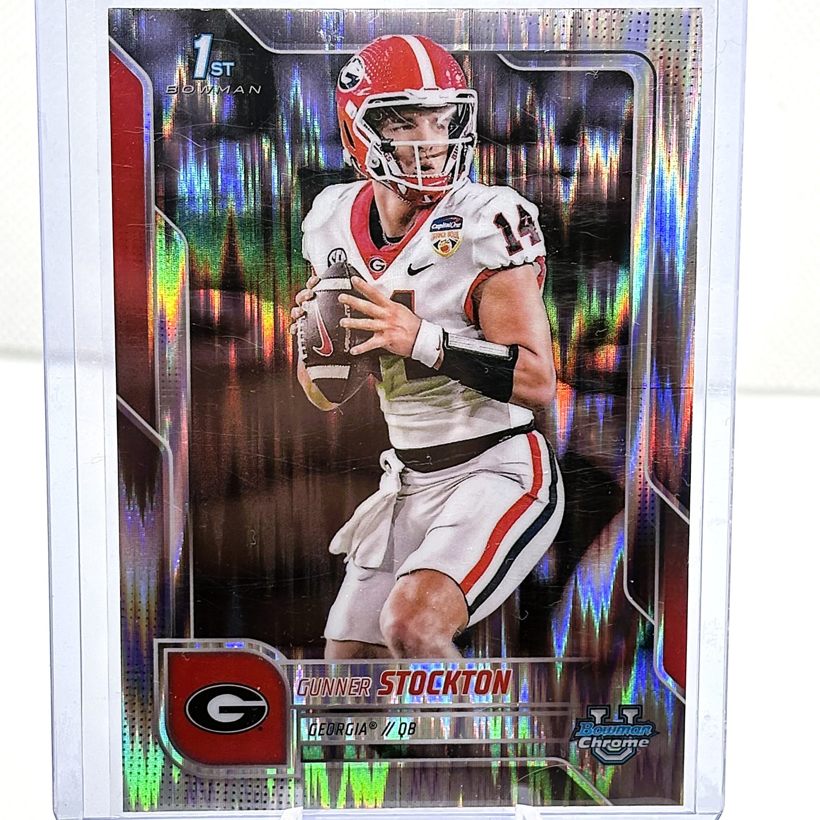 2025 Bowman U Chrome Gunner Stockton #131 1st Bowman Shimmer Refractor