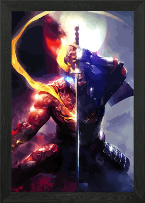 Sekiro Framed Wall Art Poster Canvas Print Picture