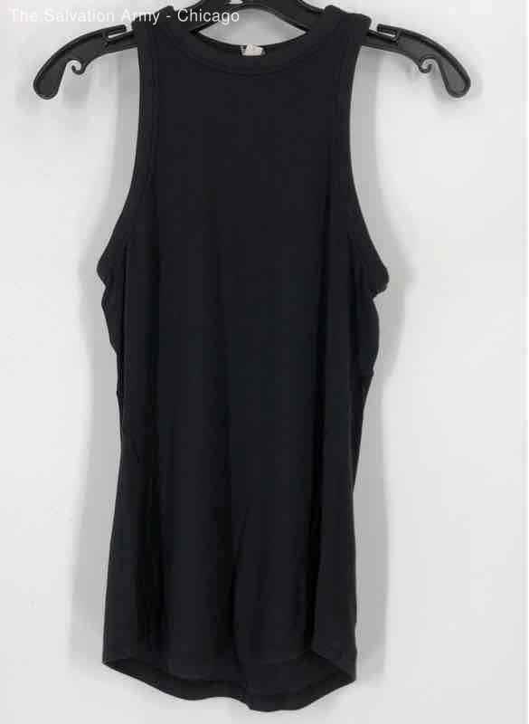 Lululemon Womens Black Crew Neck Sleeveless Activewear Pullover Tank Top Size 6