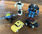 Vintage Lot Protectobot 1986 Transformers Action Figure Bumble Bee Throttlebot