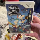 Phineas and Ferb: Across the 2nd Dimension Complete Tested (Nintendo Wii, 2011)