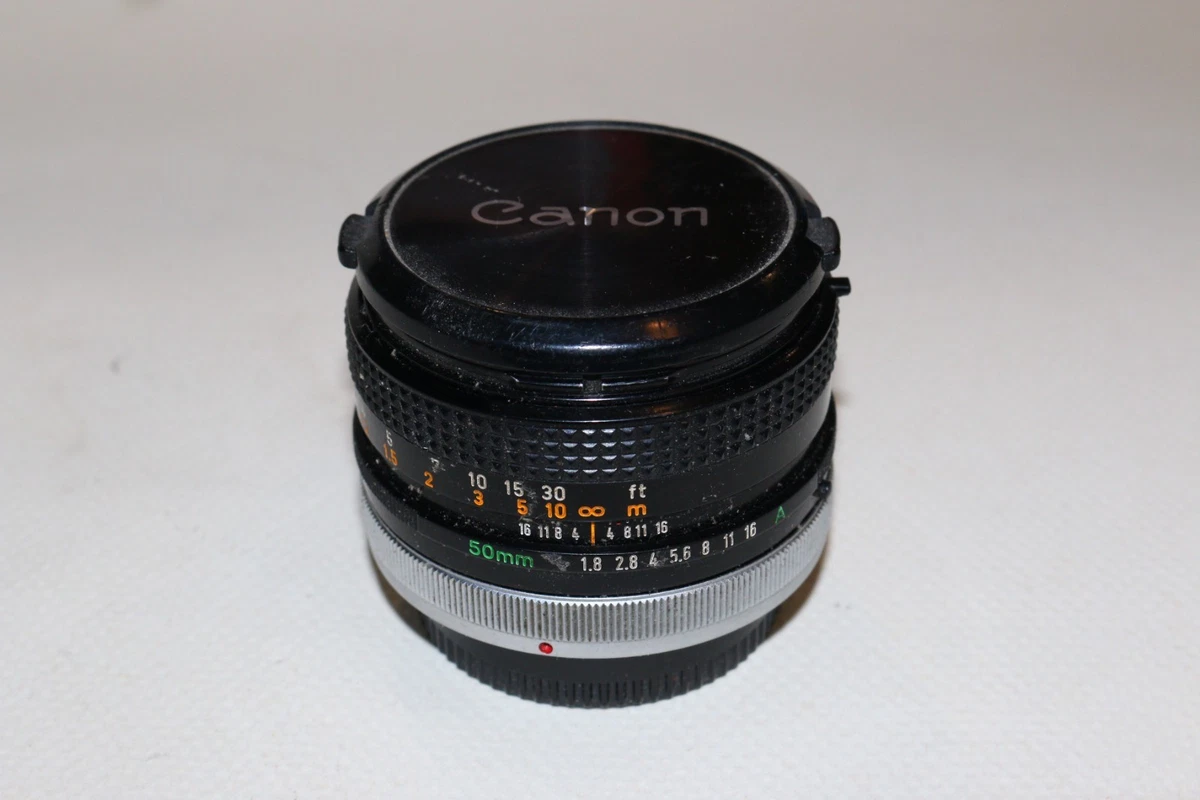 Canon FD f/1.8 Camera Lenses 50mm Focal for sale | eBay