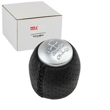 NTY 6-GANG SCHALTKNAUF CHROM/SCHWARZ LEDER passend für ALFA ROMEO 159 BRERA SPID