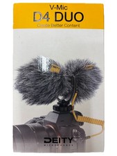 Deity V-mic D4 Duo Dual-head Cardioid Broadcast Video microphone for Phone DSLR