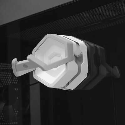 CoolerMaster Accessory GEM White Magnetized MultiSurface Mounting Gaming storage