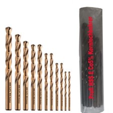 11 St. Co5 Kernlochbohrer Bohrer Metall Spiralbohrer 2,5/M3 - 10,2/M12 Set ohne