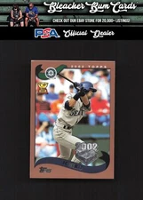 2002 Topps Opening Day 51 Ichiro Suzuki RC Cup