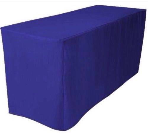 Tablecloth Trade Show Booth Dj - Royal Blue
