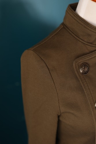 Costa Blanca Women's Military Jacket Olive Green Size M - Picture 6 of 15