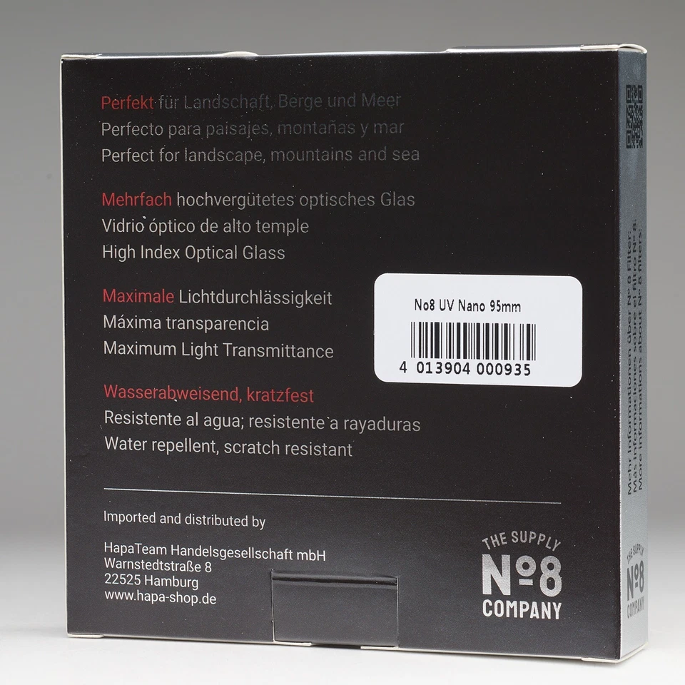 UV Filter Multicoated Nano-Vergütung 95 mm - Bild 2 von 2