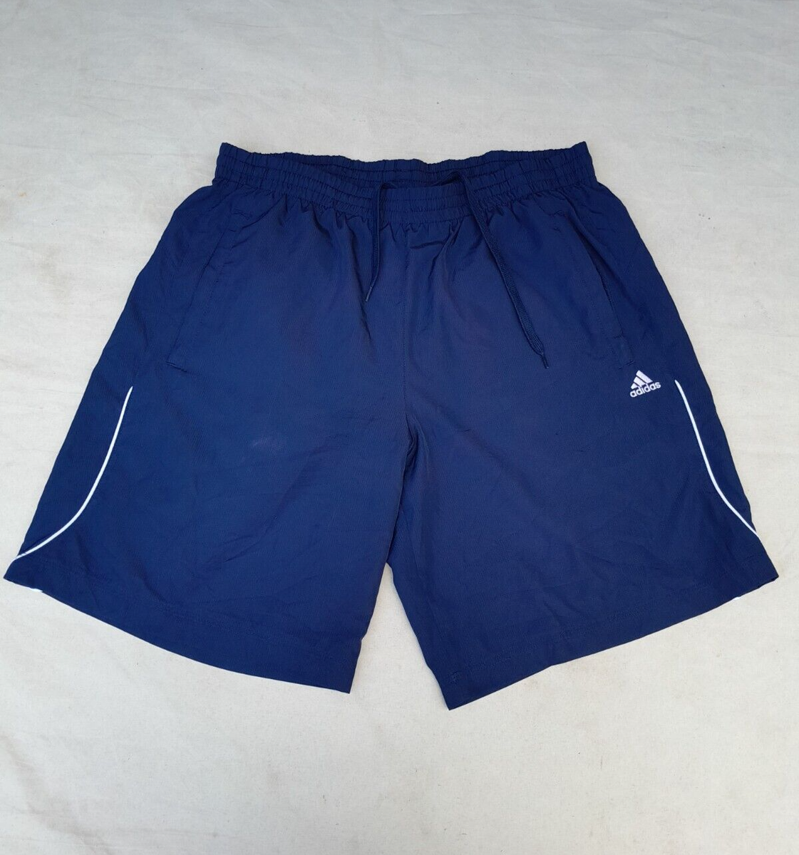 Clothing Adidas Zipped Shorts Adidas Shorts Men's Medium Blue