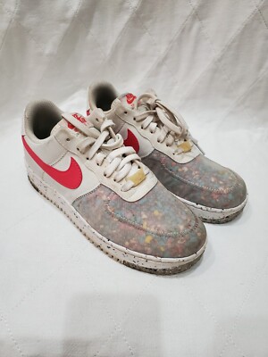 nike air force 1 crater siren red