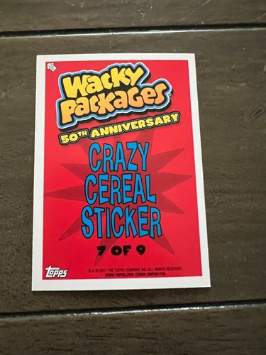 2017 Topps Wacky Packages 50th Anniversary U Pick Complete Your Set trump Base - Picture 172 of 270