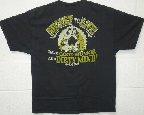 Big Dogs Buddah Secret to Life Good 