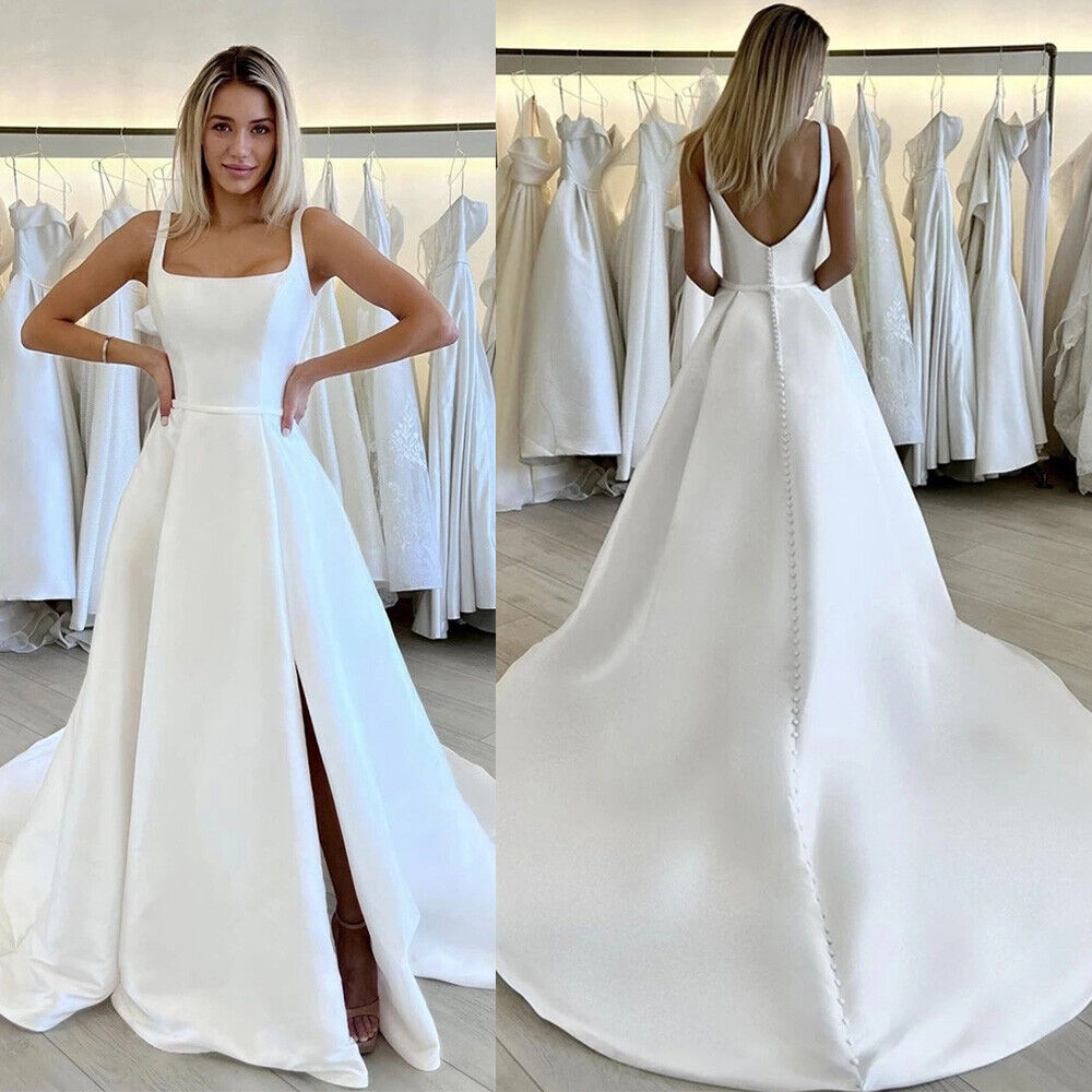 28 Best Simple Wedding Dress Picks | Minimalist, Elegant, Sleek