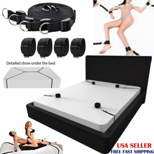 Sex-Bondage-Under-Bed-Restraint-Bondage-Kit-Set-Sex-for-couple-Adult-Game-Toy eBay photo