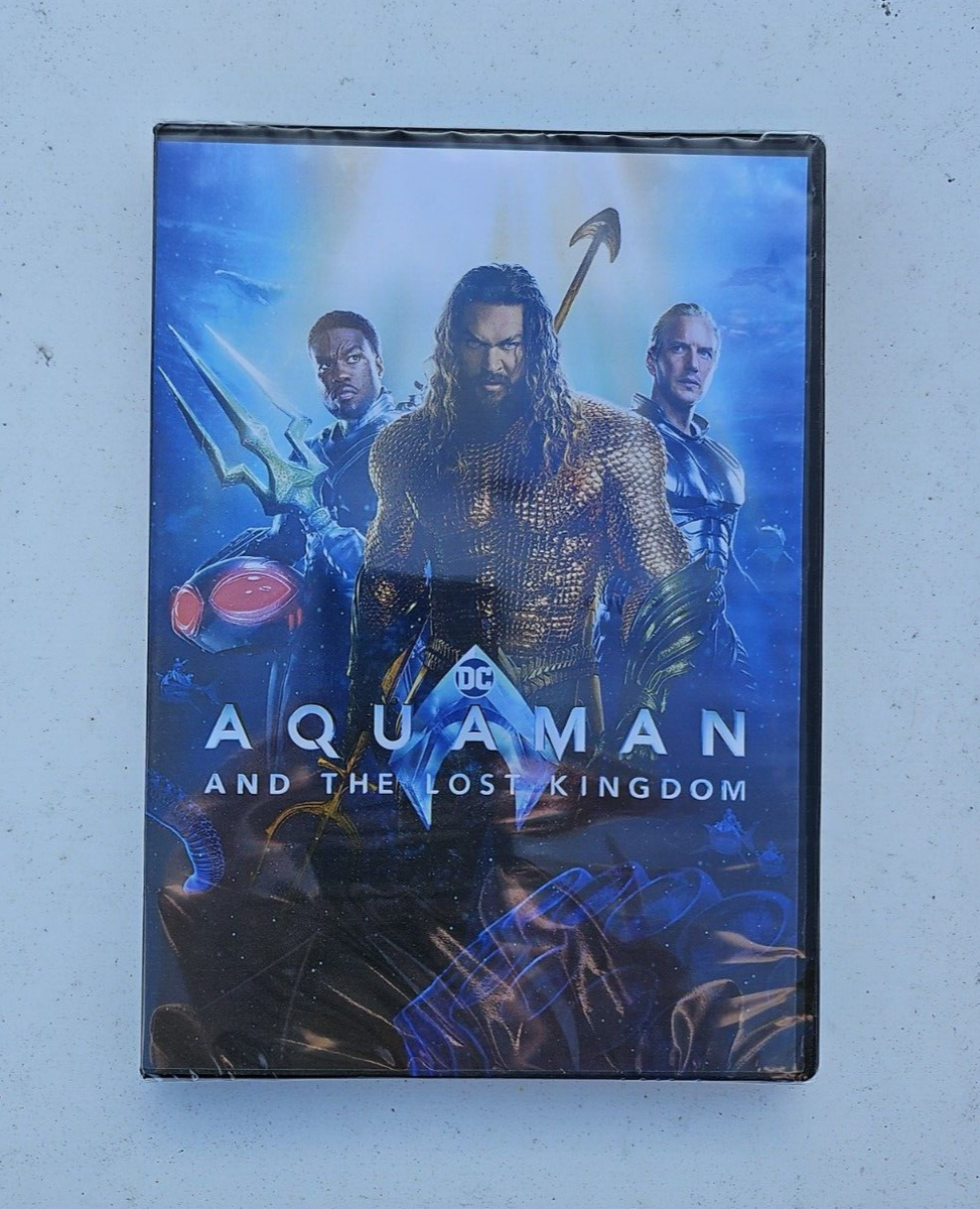 Aquaman and the Lost Kingdom DVD Jason Momoa NEW | eBay